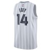 Maillot Homme Memphis Grizzlies Zach Edey 2025-26 Nike City Edition Gris Swingman